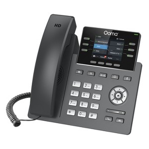 Ooma® 2613 6-Line VoIP Corded Phone in Black - 1 of 4