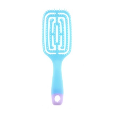 Unique Bargains Hollow Large Curved Hair Brush 1 Pc
