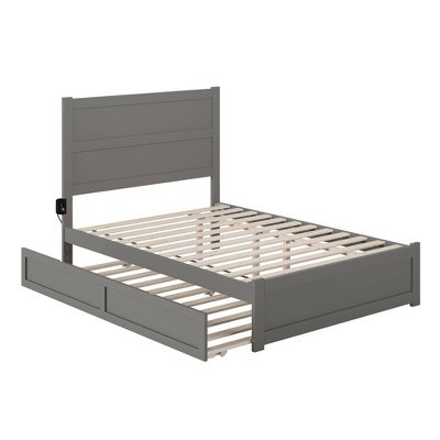 Noho Bed with Footboard and Twin Trundle - AFI