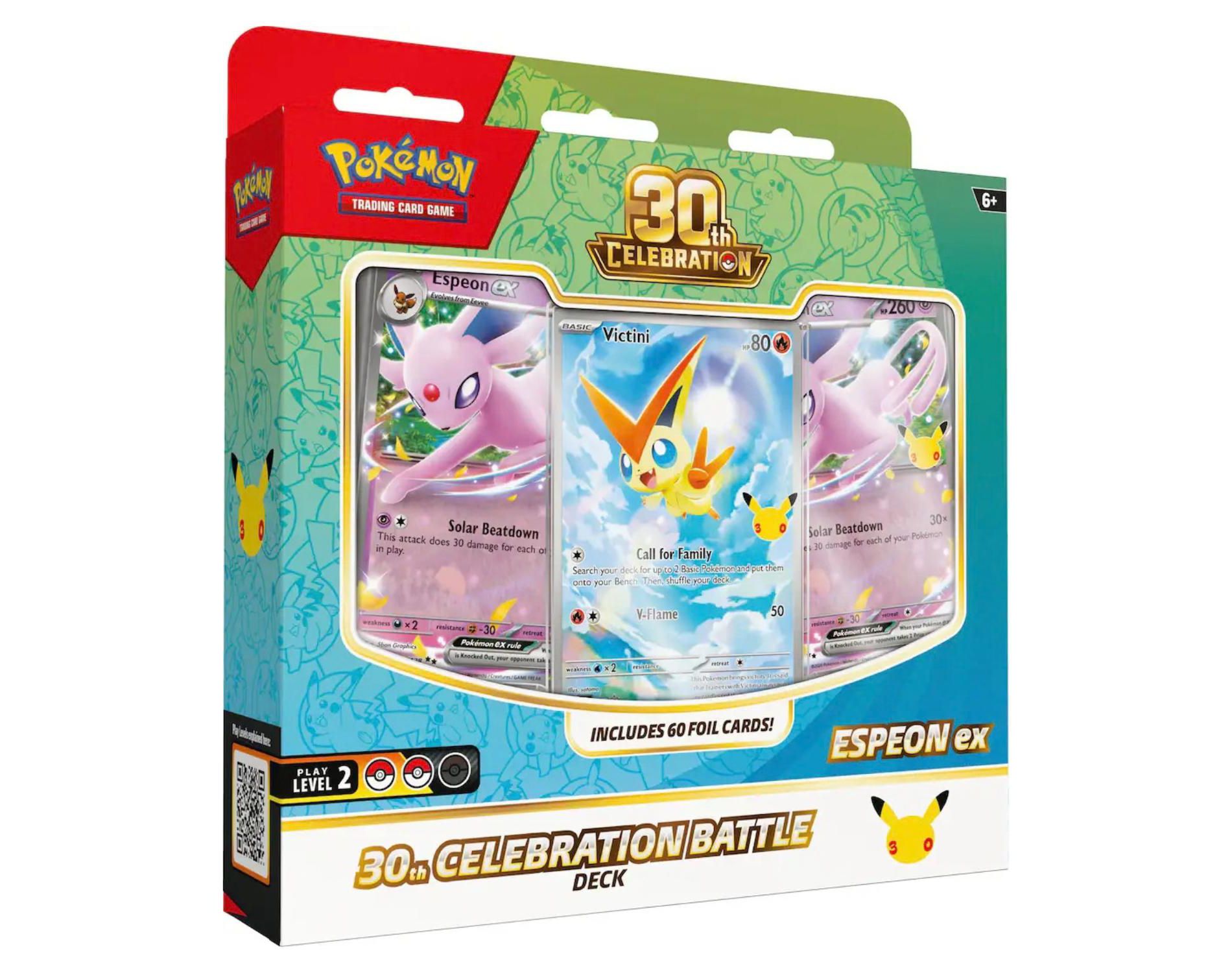 Pokémon 30th Celebration Battle Deck | Espeon