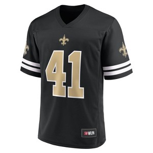 NFL New Orleans Saints Men's Short Sleeve Kamara 41 Jersey - 1 of 3