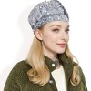 Anna-Kaci Women's Sequin Velvet Beret with Sparkling Embellishments and Comfortable Satin-Lined Interior - 2 of 4
