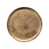 Storied Home Metal Pedestal, Antique Gold Finish - 4 of 4