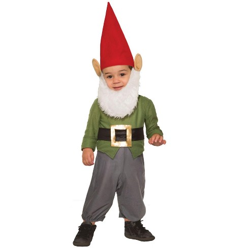 Forum Novelties Baby Kids' Garden Gnome Halloween Costume 6-12m : Target