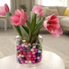 Unique Bargains No Hole ABS Round Faux Pearl for Vase Fillers DIY Home Decoration 1000 Pcs - 4 of 4