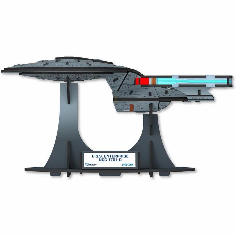 Quantum Mechanix Star Trek Qraftworks PuzzleFleet | USS Enterprise D NCC-1701-D, 2 of 5