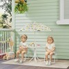 Aghana Digitals Kids 4-Piece Foldable Picnic Set: Green Table, Chairs & Adjustable Umbrella with - 3 of 4