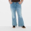 Women's Mid-Rise Flare Curvy Jeans - Wild Fable™ - 2 of 3