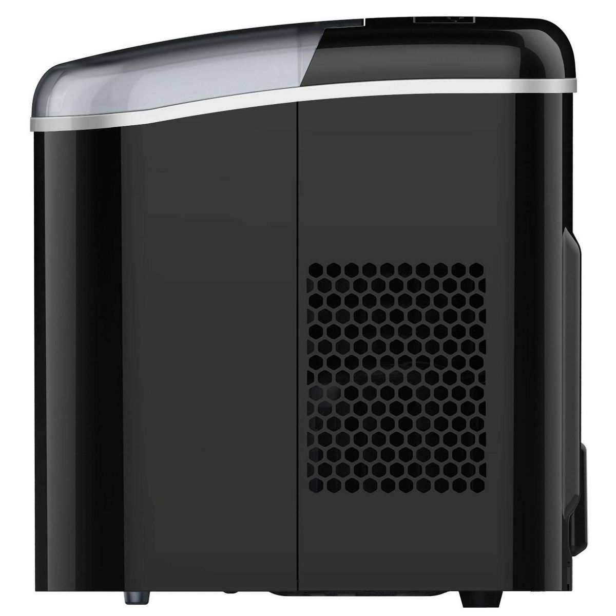 Whirlpool Countertop Ice Maker WHCI26VBA3A: 26 lb Daily Production, Bullet Ice, Black, 1.5 lb Storage, 2 Ice Sizes - thumbnail 5