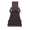 WestinTrends Ashore Modern Reclining Chaise Lounge With Arms & Wheels - 3 of 4
