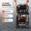 VEVOR Plate Compactor, 2.8 HP 98CC Gas Engine 5,250 RPM, 1,920 lbs Force Vibratory Compaction Tamper with 18.7 x 11.8 inch Plate for Walkways, Black - 3 of 4