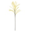 White Pampas Stem – 40"H Artificial Floral Stem with Bendable Fronds, EVA Foam & Wire Construction (Set of 6) By Kalalou - 2 of 3