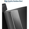 Acekool 21 Gallon 80L Step-On Trash Can with Soft-Close Lid, Stainless Steel Kitchen Garbage Bin with Liner Rim for Office, Bathroom, Dining Room - 4 of 4