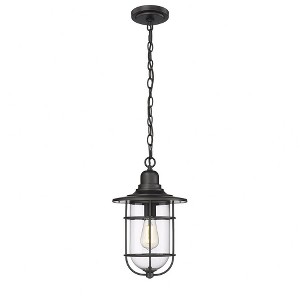 Millennium Lighting 1 - Light Pendant in  Powder Coat Black - 1 of 1