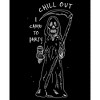 Juniors Womens Lost Gods Halloween Chill Out I Came to Party T-Shirt - 2 of 4