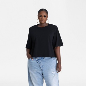KBB by KAHLANA Women's Short Sleeve T-Shirt 'The Trice Tee' - 1 of 3
