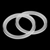 Unique Bargains Car Speaker Spacer Ring Transparent Acrylic - 3 of 4