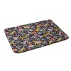 Deny Designs Ninola Design Spring Tigers Jungle Black Memory Foam Bath Mat - 3 of 4