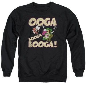 Courage Ooga Booga Booga Adult Crewneck Sweatshirt - 1 of 4