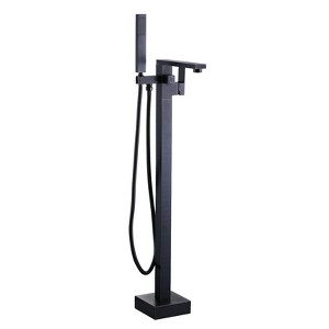 WOWOW Single-Handle Freestanding Tub Faucet with Hand Shower - 1 of 4
