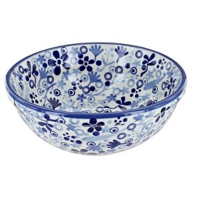 Blue Rose Polish Pottery Manufaktura Cereal Bowl - 1 of 2