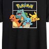 Women's - Pokémon - Team Pokémon Oversized Graphic T-Shirt - 2 of 4