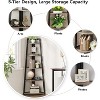Tribesigns 70" 5-Tier Corner Shelf - 4 of 4