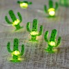 Northlight 10-Count LED Green Cactus Fairy Lights - Warm White - image 2 of 4