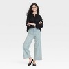 Women's High-Rise Sailor Wide Leg Ankle Jeans - Universal Thread™ - 3 of 3