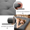 Solid Japanese Floor Mattress Indoor Furniture Living Room Bedroom Futon Mattress, Foldable & Portable Tatami Mat Roll Up Camping Mattress Pad - 3 of 4
