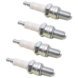 Champion 4 Pack Small Engine Spark Plug, Stk No. 909, Plug Type - RS17YX-4PK - 1 of 2