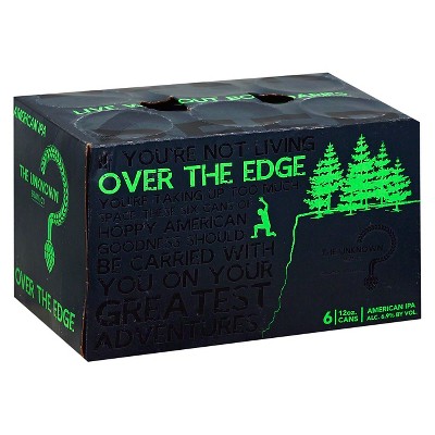 The Unknown Over The Edge IPA Beer - 6pk/12 fl oz Cans