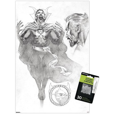 clear push pins bundle