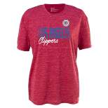 NBA Los Angeles Clippers Women's Short Sleeve Slub T-Shirt