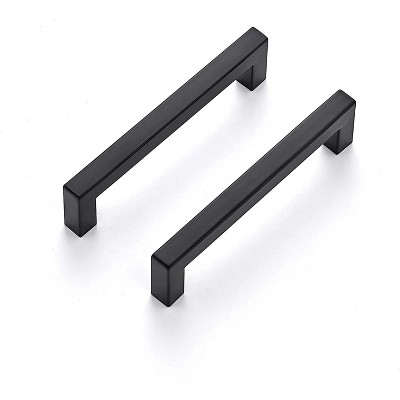 10 Pack Black Cabinet Pulls Kitchen Cabinet Handles Matte Black