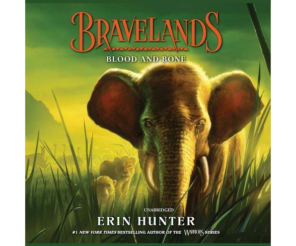 Bravelands #3: Blood and  Lib/E - by  Erin Hunter (AudioCD)