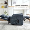 ChicFurnit Living Room Chair Arm Accent Chair Power Recliner with Dual Motor Lift Assist Massage Vibration Cup Holder, 30.31"*25.59"*22.04" - 4 of 4