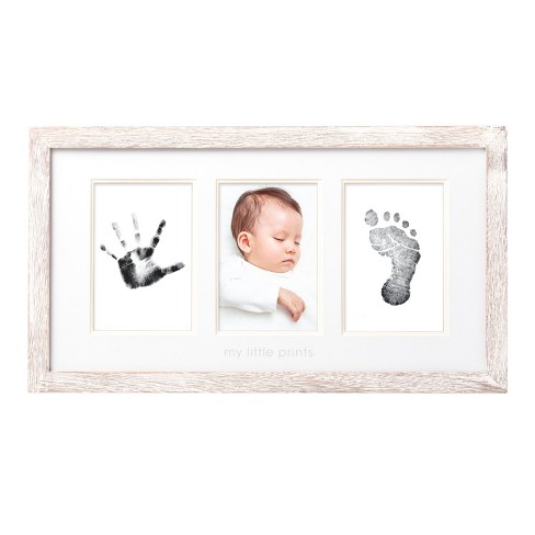 FAMILY HANDPRINT KIT frame GREY by Pearhead® - Picture Frames
