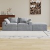 GDFStudio Fowler Modular Boucle Fabric and Compressed Foam Sectional Sofa - 3 of 4