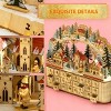 TopComfy Decorative Holiday Scene Props Countdown to Christmas Table Decoration Christmas Advent Calendar for Home, Multicolored, 19.7"*6.7"*17.34" - 4 of 4