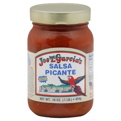 Joe T. Garcia's Medium Salsa Picante 16oz