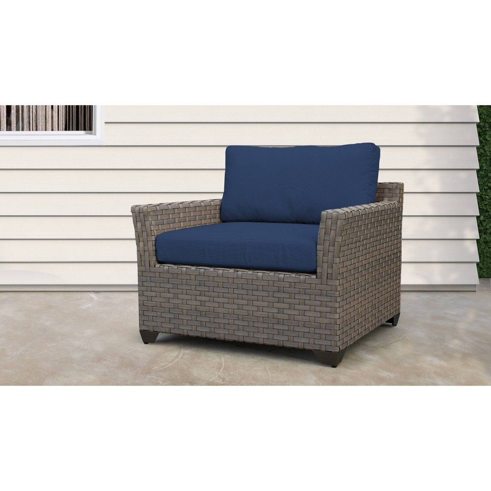 Monterey Patio Club Chair Navy - TK Classics