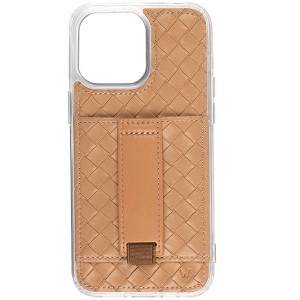 Walli Cases Sandstone Weave Phone Case with Wallet and Finger Strap - 1 of 4