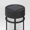 6pk Caged Bollard Pathway Light Black - Threshold™ - image 2 of 3