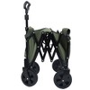 Grungis Expandable Dual-Layer Shopping Cart,Lightweight Grocery Cart with 100% Extra Space,Utility Cart for Camping,Shopping,Sports,Gardening - 4 of 4