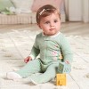 Gerber Baby Girls' Sleep N' Play Pajamas, 4-pack - 4 of 4