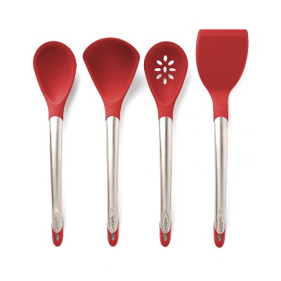 Cuisipro 74-683705 Small Silicone Spoon, Red