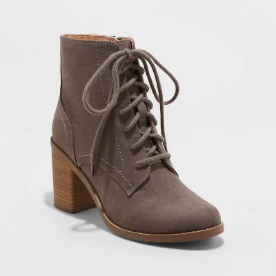 heeled booties target