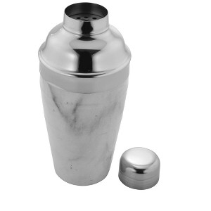 Sol Living Stainless Steel Deluxe Cocktail Shaker Bottle for Bartenders with Strainer - 1 of 4