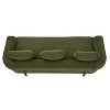 Sapphtopaz 78" Modern Couches for Living Room 3-Seater Upholstered Sofa with Round Arms & Metal Legs Comfy Sofa with 3 Plush Pillows for Bedroom - 3 of 4